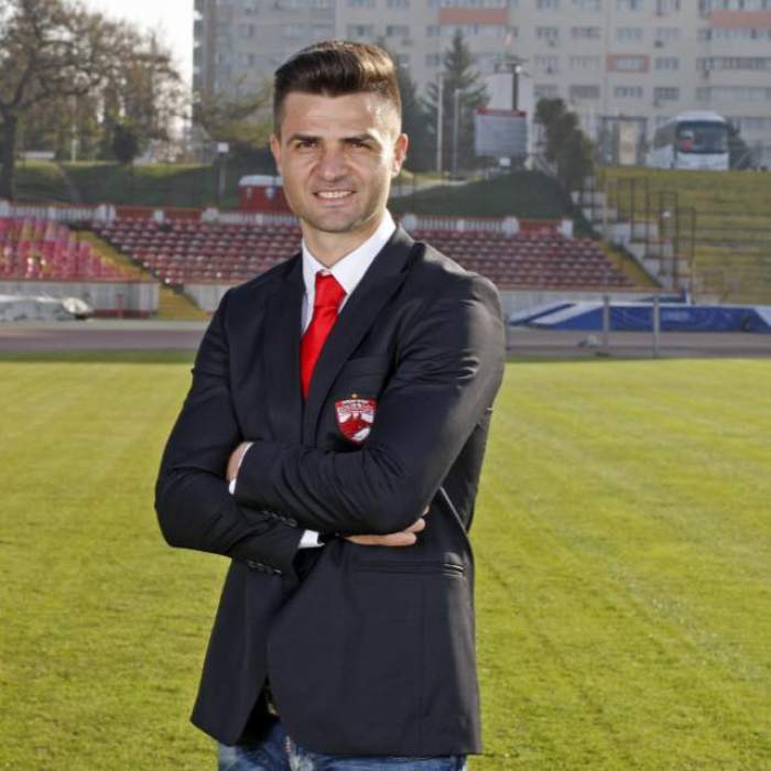 Florin Bratu pe terenul de fotbal