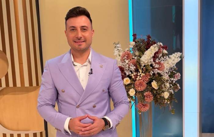 Valentin Sanfira, în platou