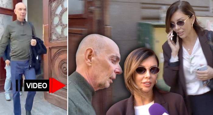 Milionarul Daniel Tudor și soția, față în față, după ce a atacat-o cu cuțitul! A fost circ în sala de judecată! Imagini exclusive