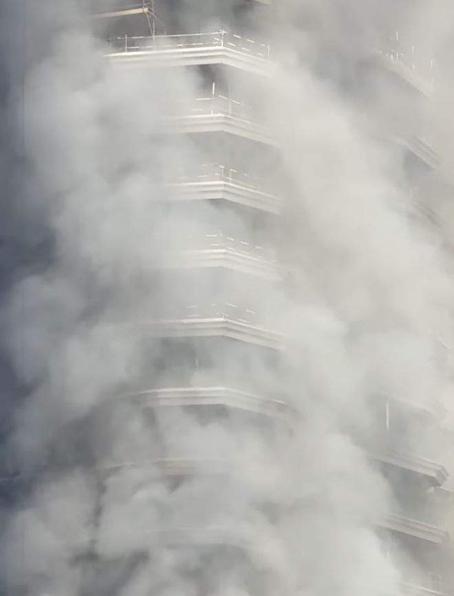 Incendiu la Dubai