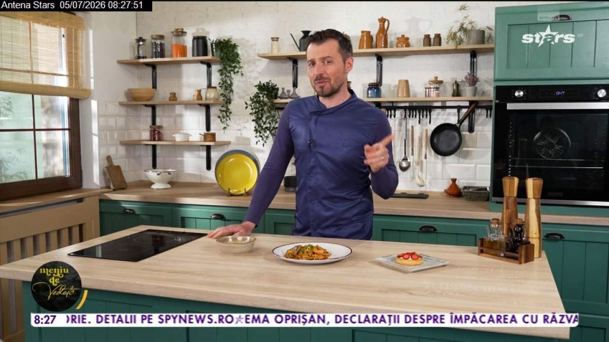 Rețeta lui Horia Manea de orzo cu fructe de mare. Un preparat delicios și ușor de gătit
