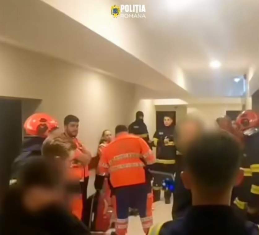 poliție la Fulgy acasă