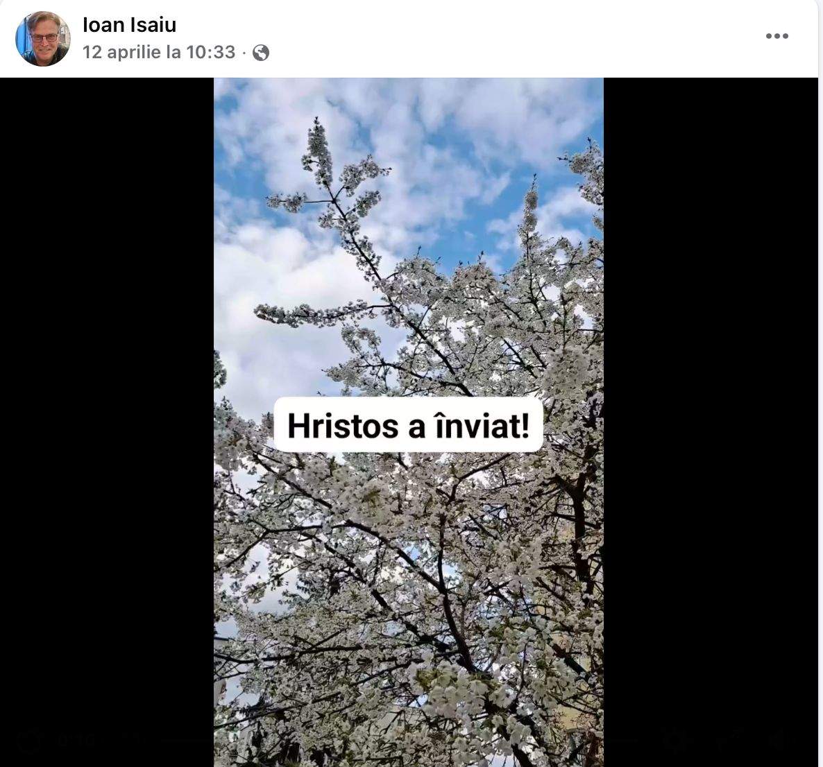 Ultimul videoclip postat de Ioan Isaiu