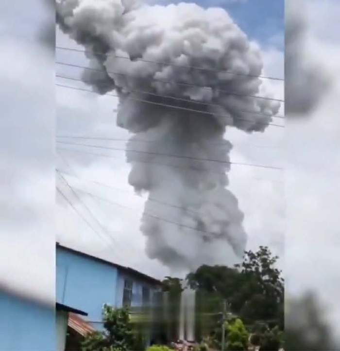 explozie în Myanmar