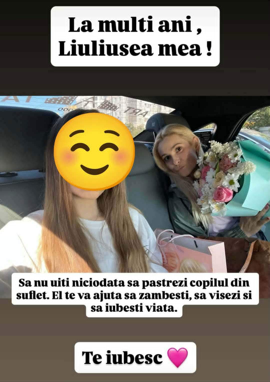 Elena Viscu și fiica ei, Alessia