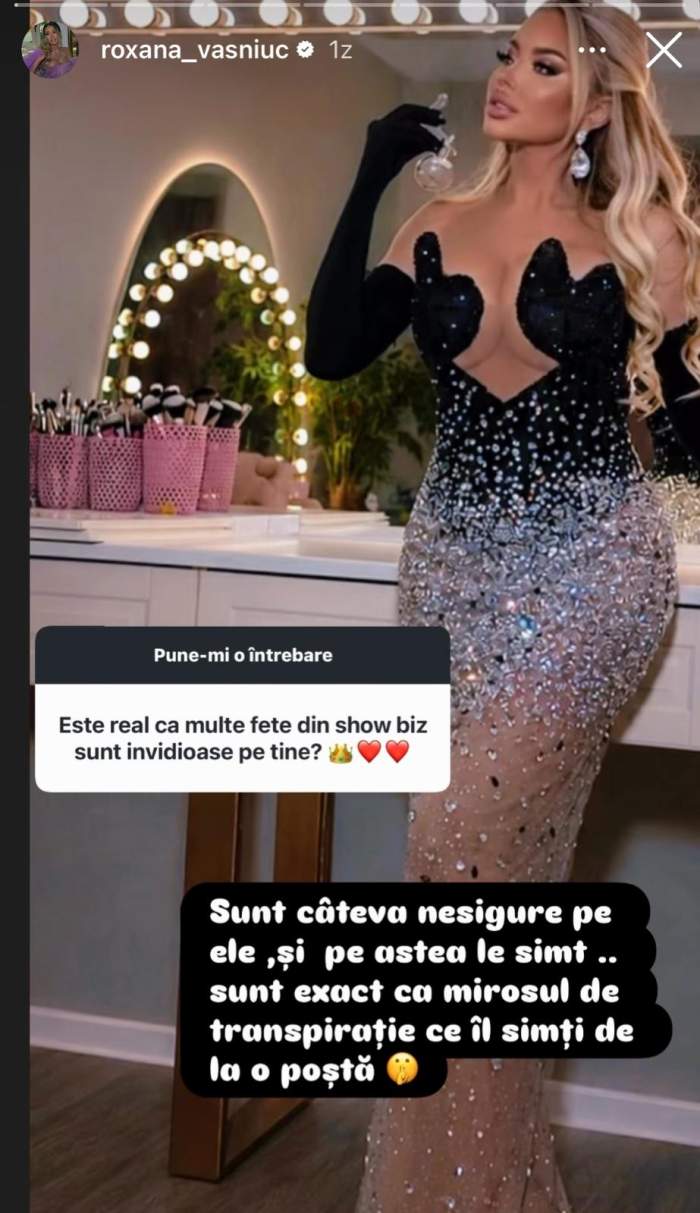 Mesajul Roxanei Vașniuc