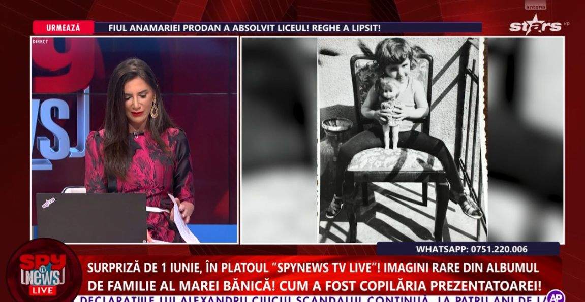 Surpriză de proporții pentru Mara Bănică, în direct! Prezentatoarea TV s-a emoționat profund