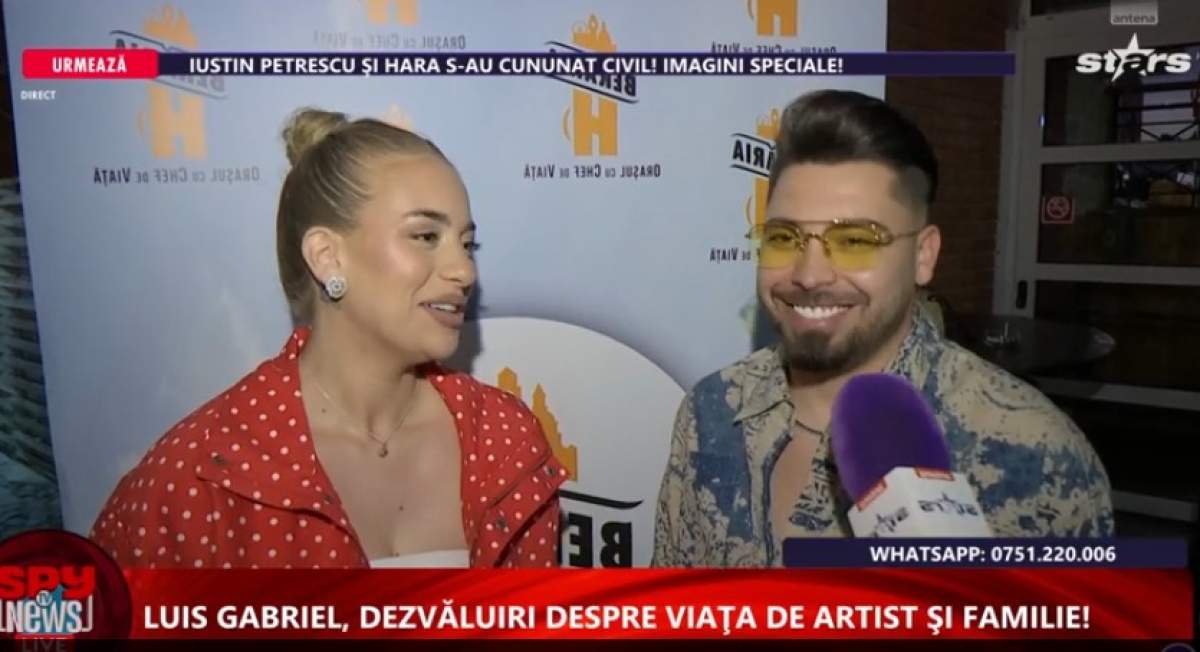 Haziran și Luis Gabriel, la Spynews TV Live