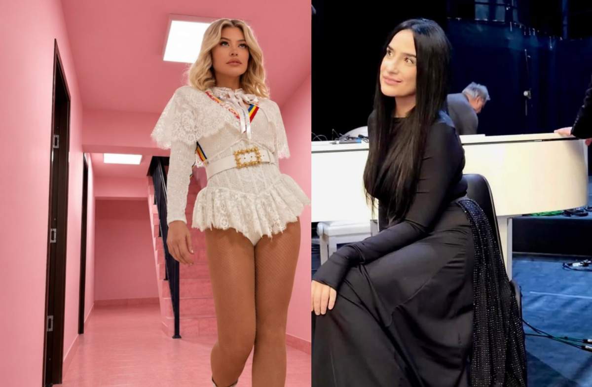 Colaj Loredana Groza și Rebeca Onoriu