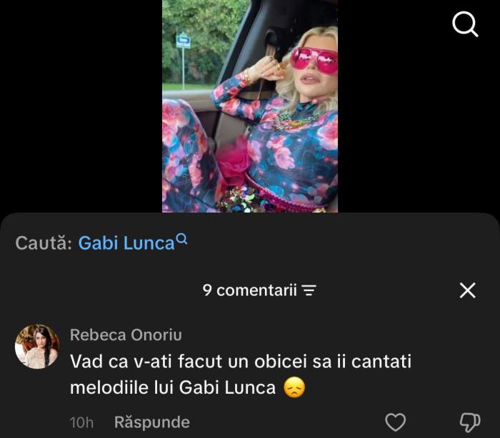 Mesajul Rebecăi Onoriu