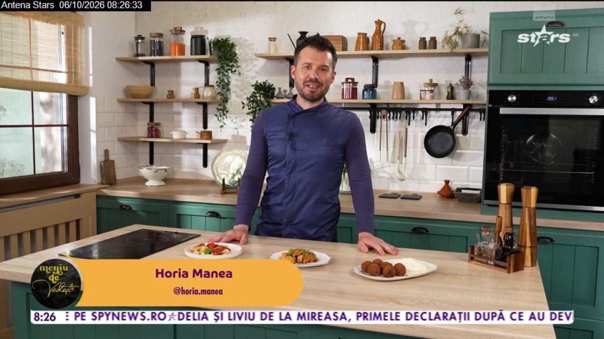 Chef Horia Manea prezintă rețeta pas cu pas