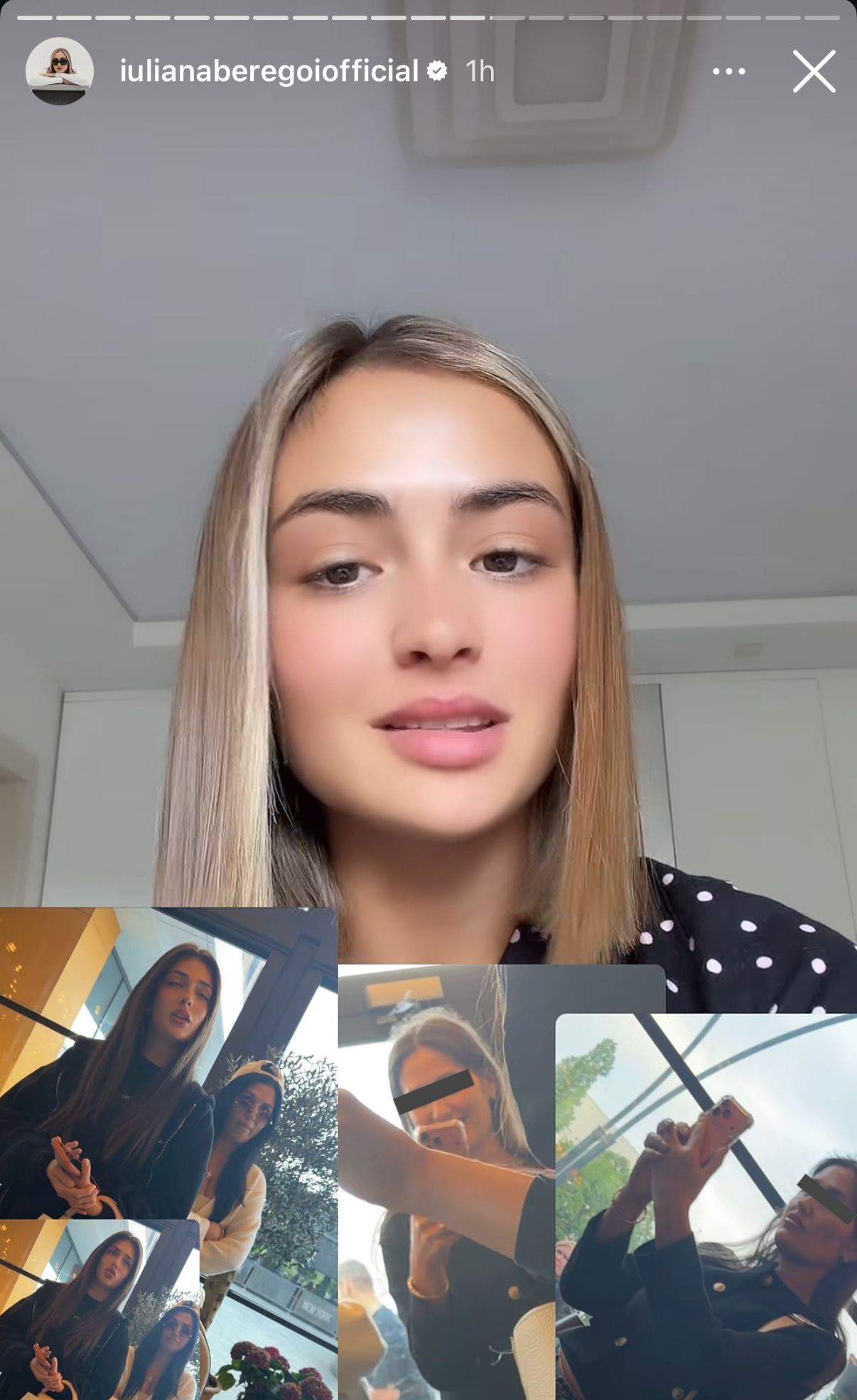 Iuliana Beregoi, pe Instagram