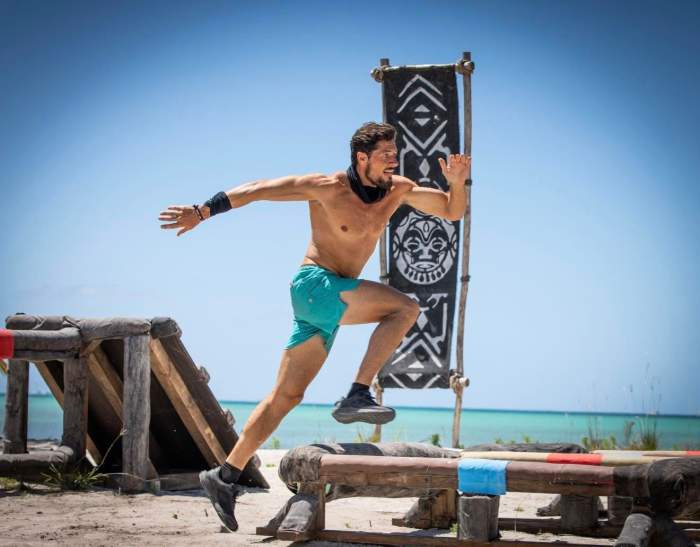 Lucian Popa, pe traseu, la Survivor