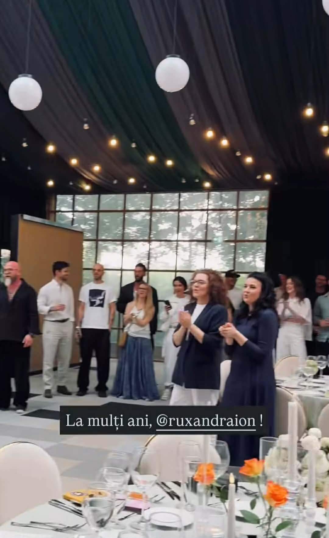 petrecerea aniversară a Ruxandrei Ion