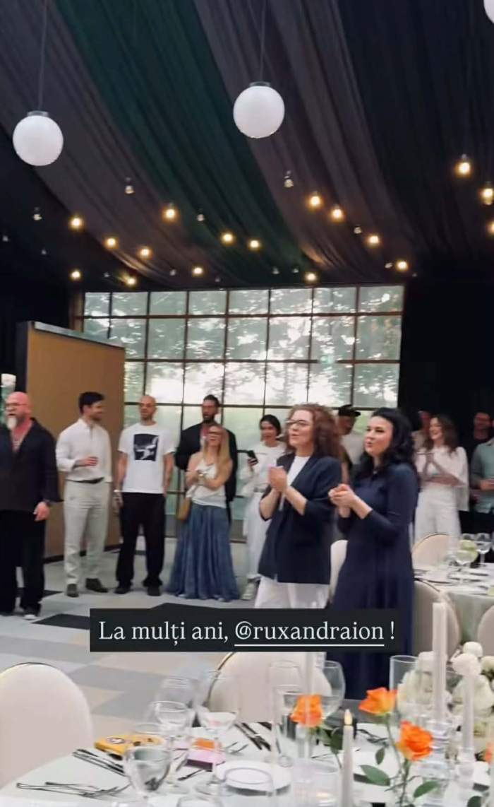 petrecerea aniversară a Ruxandrei Ion
