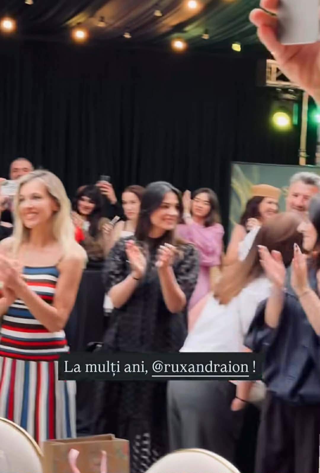 petrecerea aniversară a Ruxandrei Ion