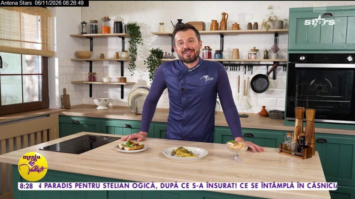 Chef Horia Manea prezintă rețeta pas cu pas