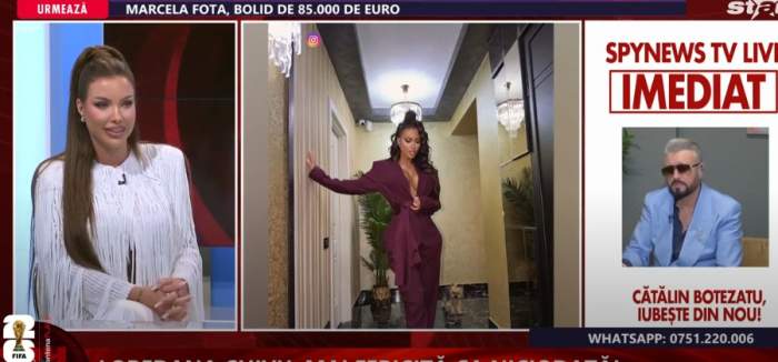 Loredana Chivu, la Spynews TV