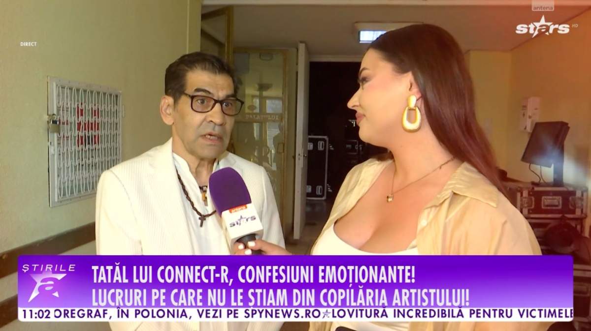 Tatăl lui Connect-R, interviu pentru Știrile Antena Stars