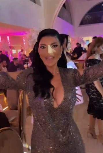 Andreea Tonciu, dans incendiar la un eveniment. Bruneta s-a dezlănțuit