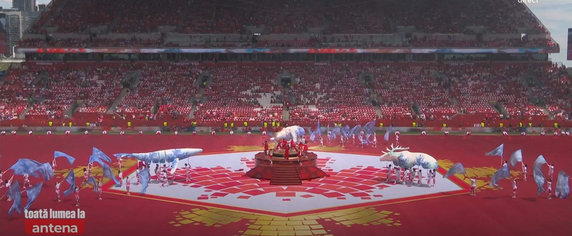 Ceremonie grandioasă de deschidere a Cupei Mondiale 2026 în Toronto! Spectacolul s-a mutat în Canada