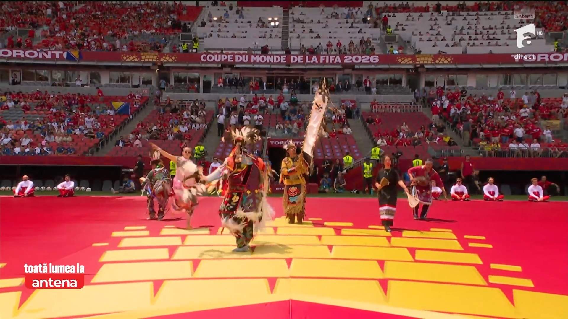Ceremonie grandioasă de deschidere a Cupei Mondiale 2026 în Toronto! Spectacolul s-a mutat în Canada