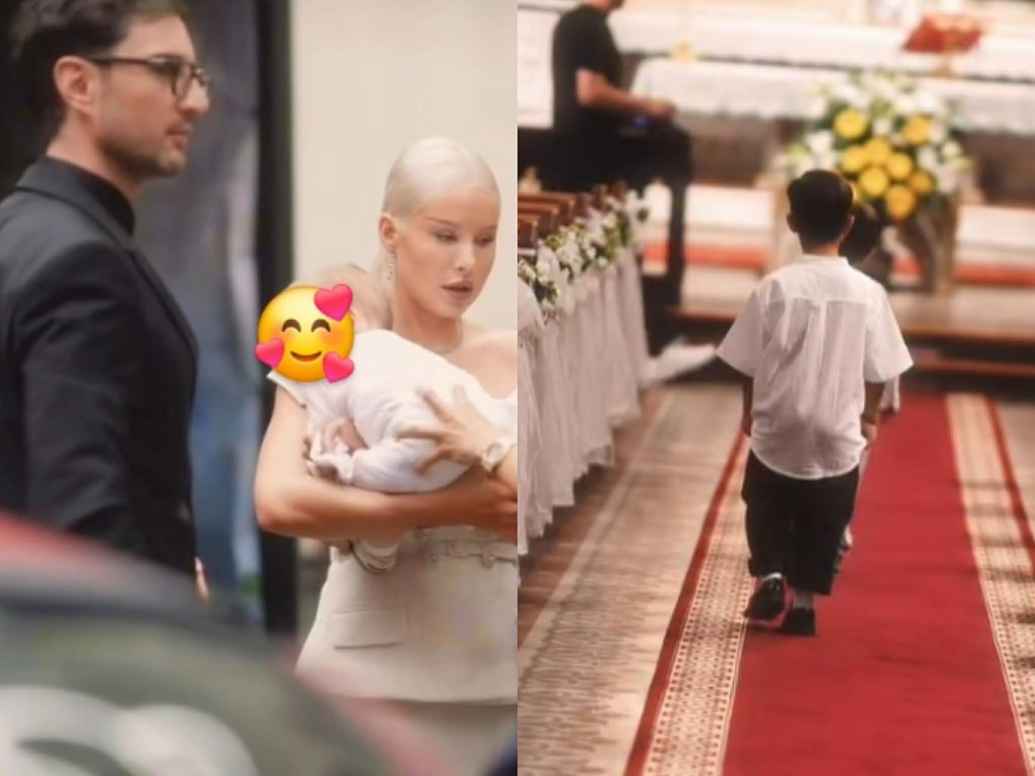 Carmen Grebenișan și fiul ei, Kadri