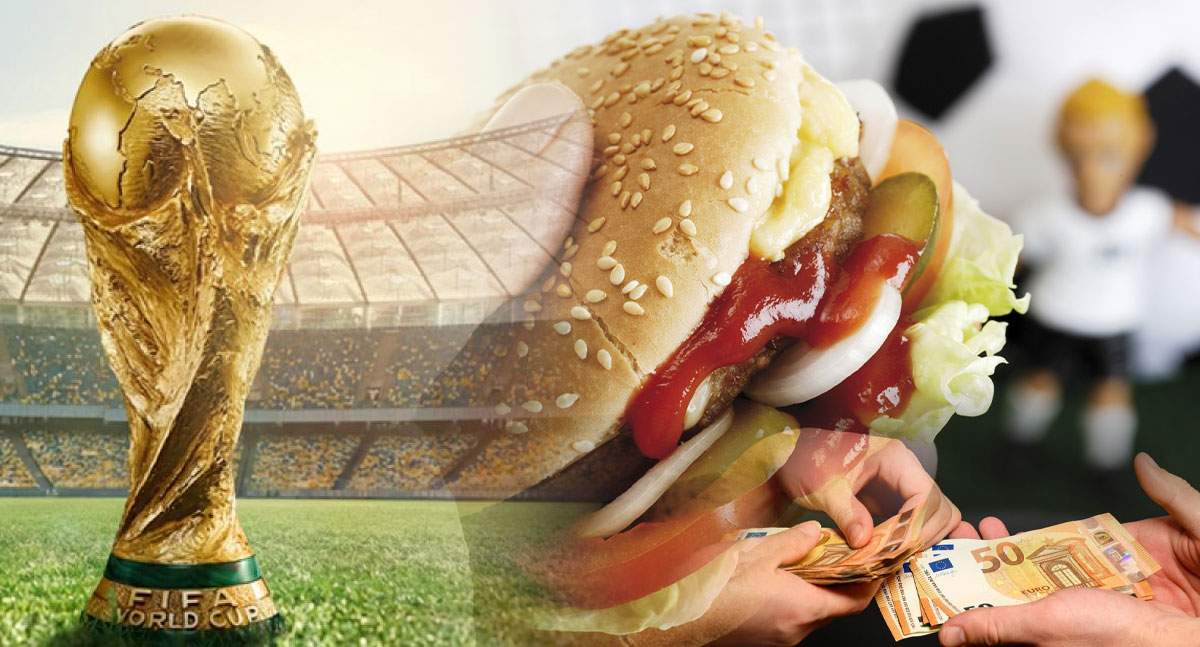 Preturile de la Cupa Mondială sunt uriașe! Ca să mănânci un burger bagi mâna adânc în buzunar! Nici restul nu sunt mai ieftine