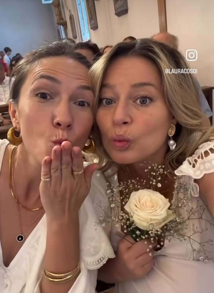 Zi specială pentru Laura Cosoi! Fiica ei, Rita, a avut parte de prima împărtășanie