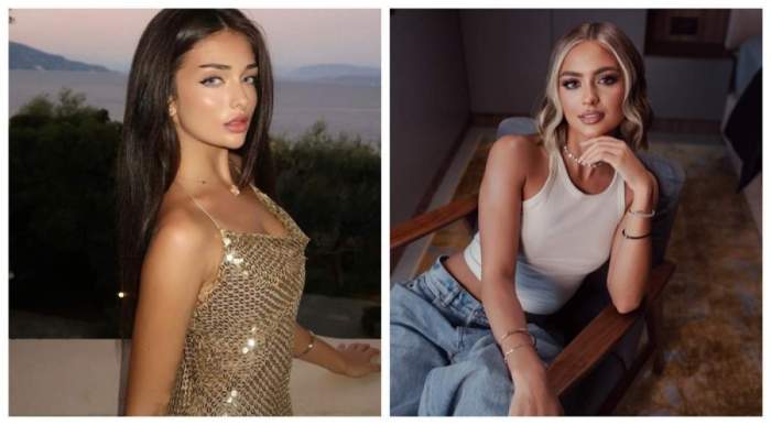 Colaj foto cu Andreea Bostănică și Iuliana Beregoi