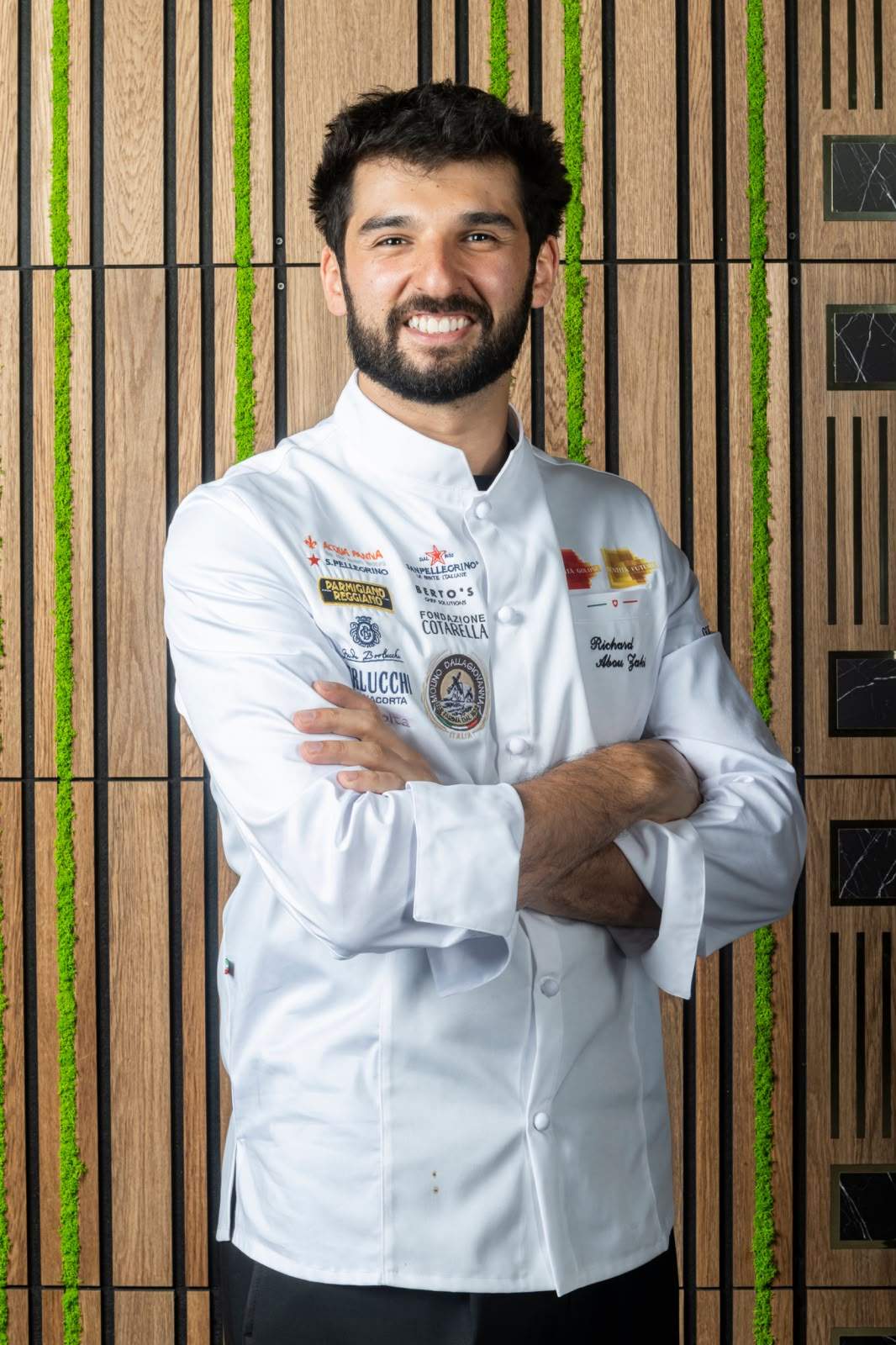 Chef Richard Abou Zaki, pe scena Congresului Internațional de Gastronomie de la Milano, la care au participat cei mai apreciați Chefi la nivel mondial