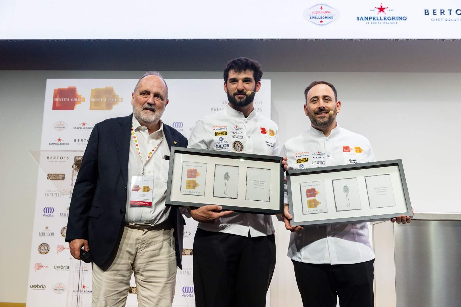 Chef Richard Abou Zaki, pe scena Congresului Internațional de Gastronomie de la Milano, la care au participat cei mai apreciați Chefi la nivel mondial