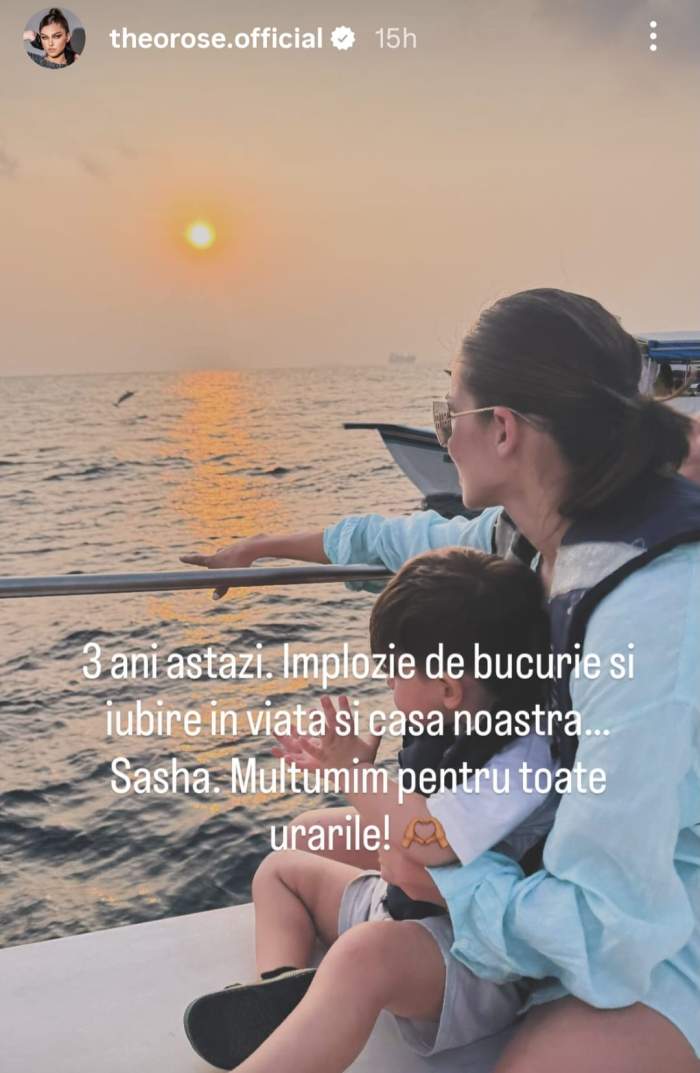 Theo Rose și fiul ei