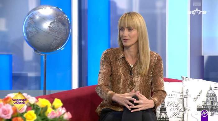Camelia Potec in platoul Antena Stars