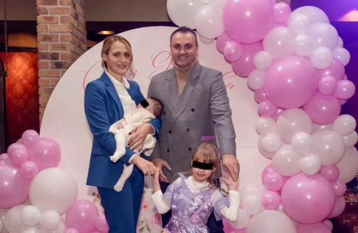 Camelia potec impreuna cu familia