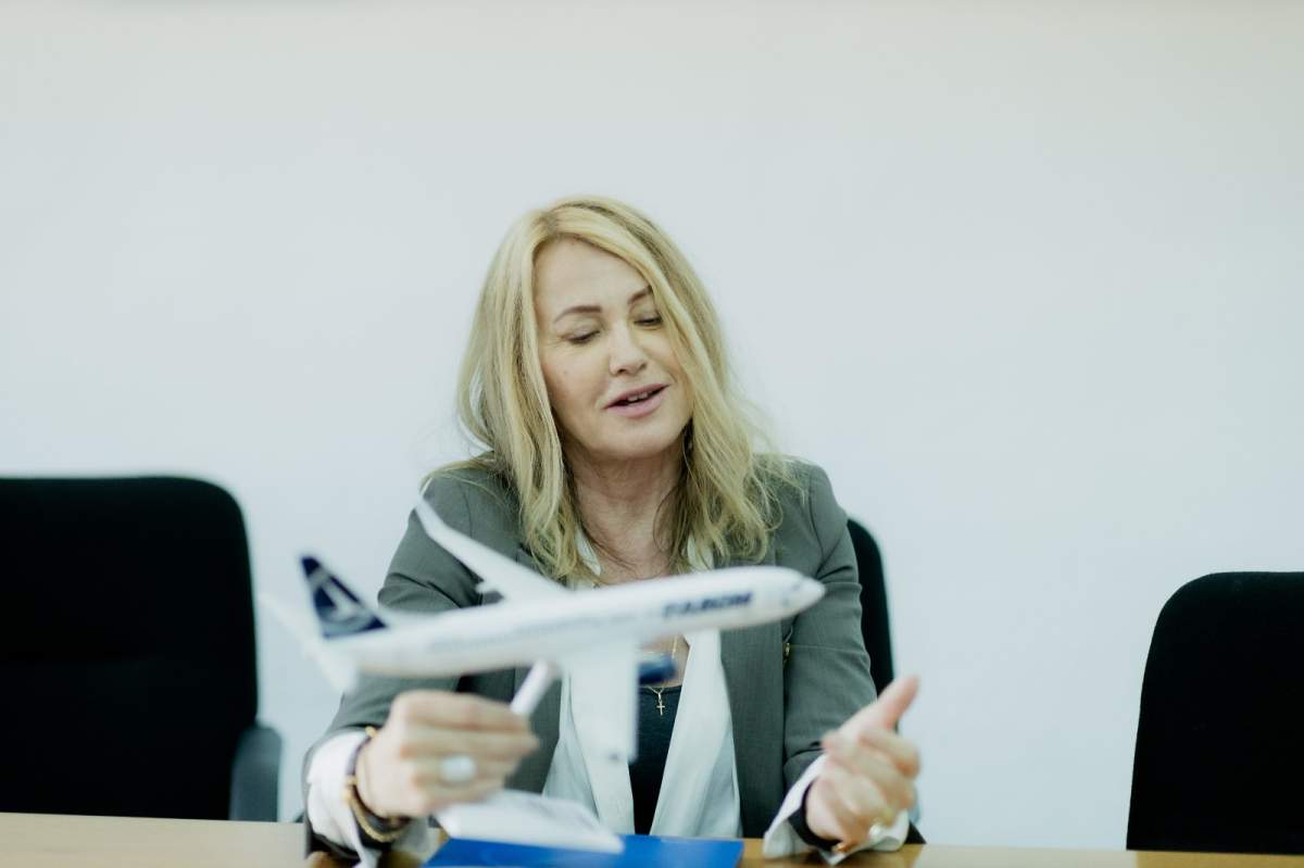 TAROM, omagiu pentru Nadia Comăneci! Cum a surprins-o compania de