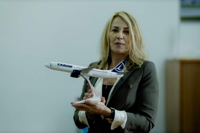 TAROM, omagiu pentru Nadia Comăneci! Cum a surprins-o compania de