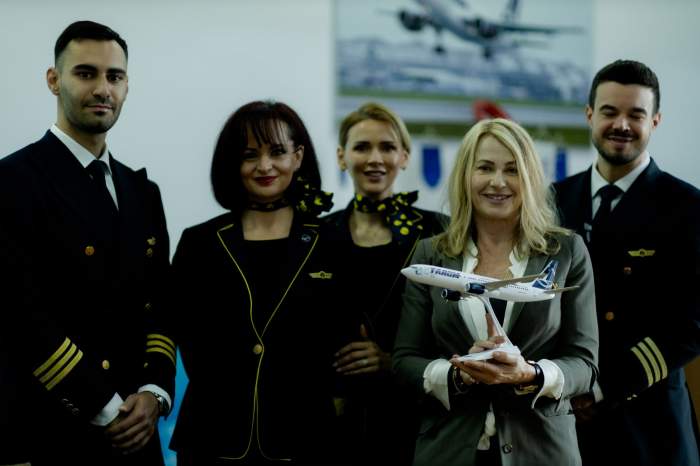 TAROM, omagiu pentru Nadia Comăneci! Cum a surprins-o compania de