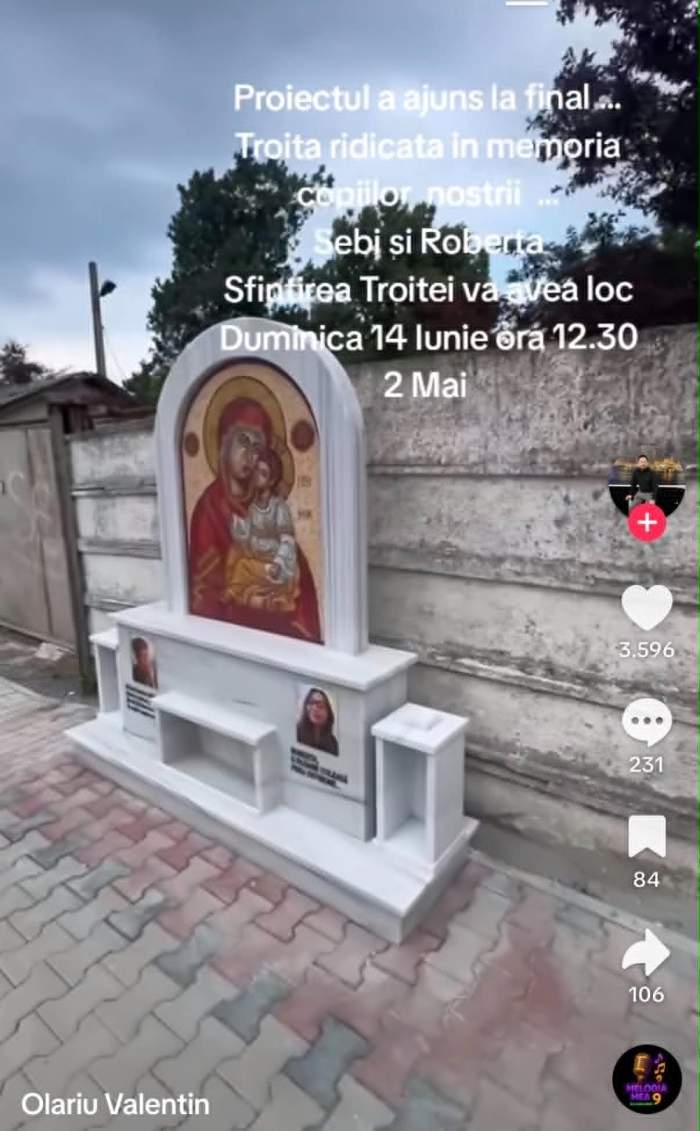 Gest emoționant în memoria victimelor accidentului din 2 Mai, Sebi și Roberta! Ce a apărut la locul accidentului
