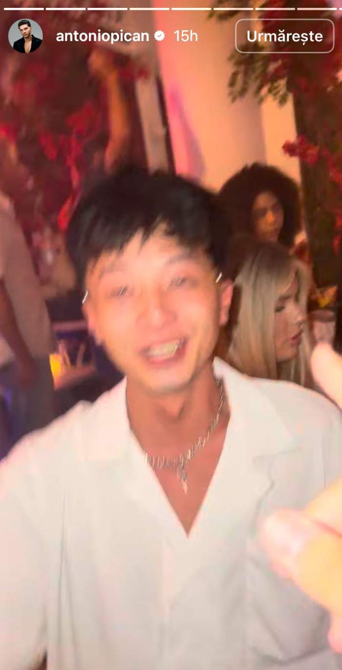 Ceanu Zheng la petrecere