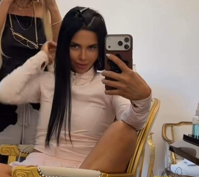 Andreea Popescu, la salon