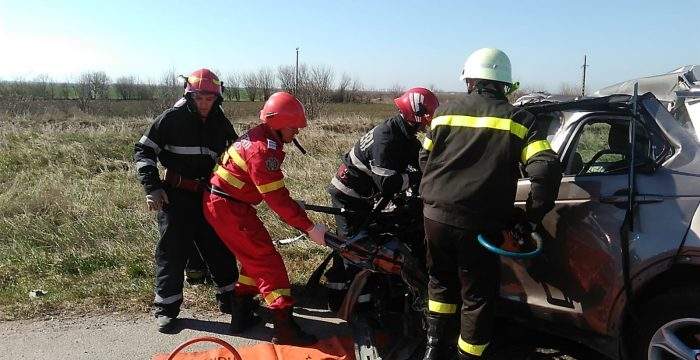 accident în Timiș, pe DN 7