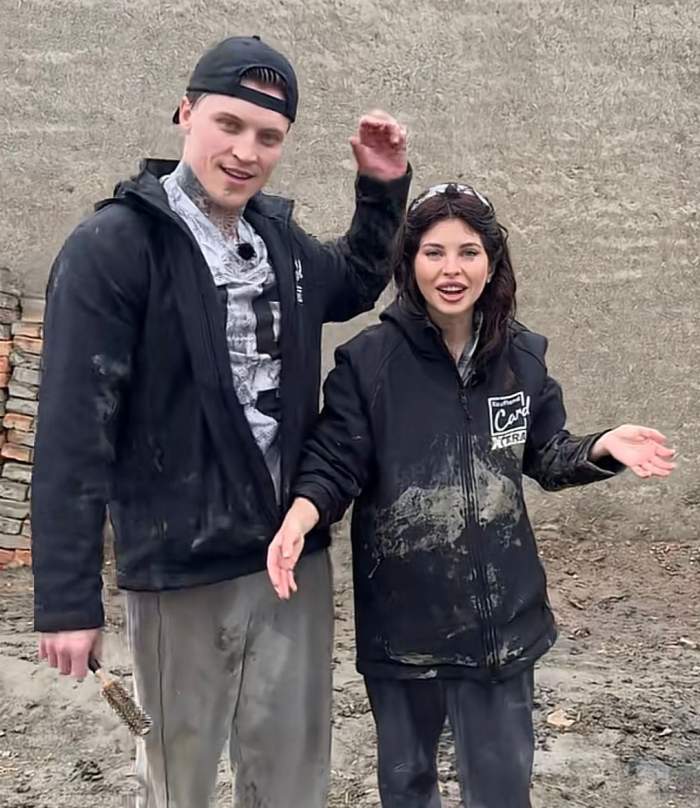 Valerie Lungu, alături de iubitul ei