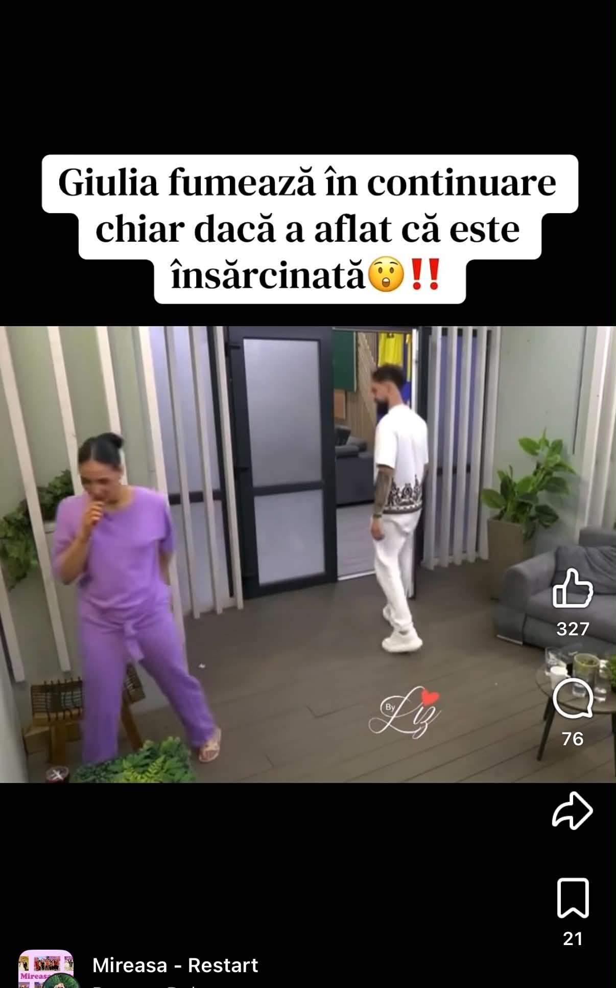 Giulia de la Mireasa, pusă la punct de telespectatori! La ce nu ar fi renunțat după ce a anunțat că e însărcinată