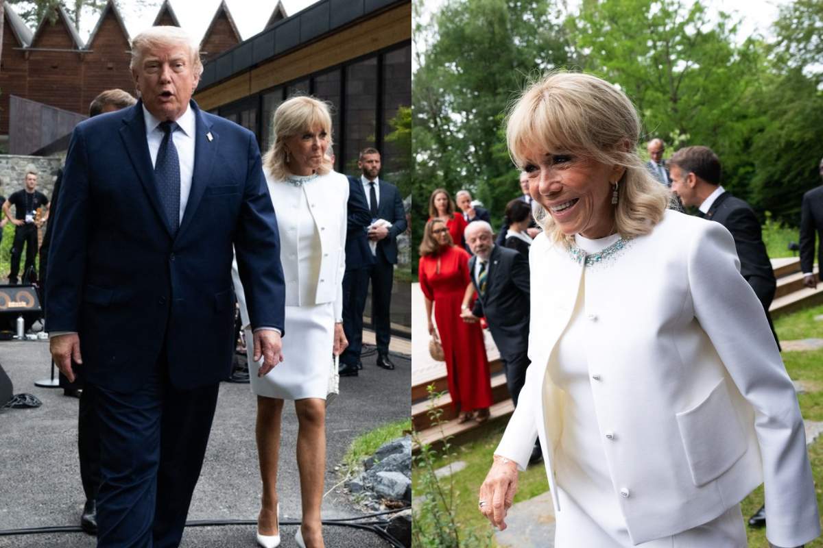 donald trump si brigitte macron