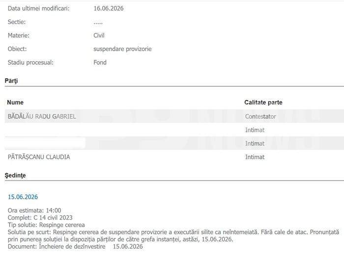 EXCLUSIV | Gabi Bădălău a pierdut definitiv! Decizie de ultimă oră, în dosarul copiilor