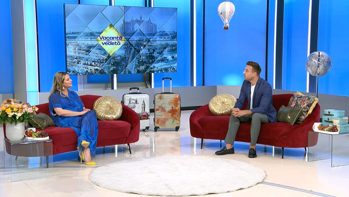 Nadina Câmpean şi Valentin Sanfira, impresii din vacanţe, sâmbătă, la „Vacanță de vedetă” cu Laura Cosoi