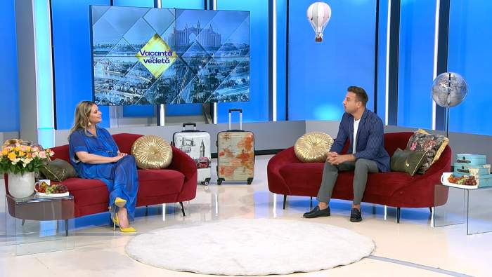 Nadina Câmpean şi Valentin Sanfira, impresii din vacanţe, sâmbătă, la „Vacanță de vedetă” cu Laura Cosoi