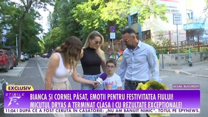 Bianca, Cornel Păsat și fiul lor