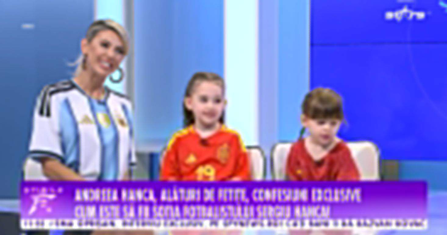 Andreea Hanca și fiicele sale